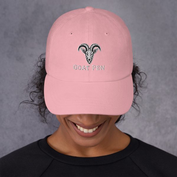 Goat Pen Capricorn Goat Head Logo Embroidered Dad Hats | Many Colors to Choose From - Image 24