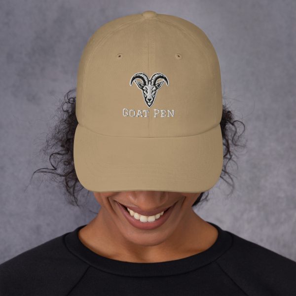 Goat Pen Capricorn Goat Head Logo Embroidered Dad Hats | Many Colors to Choose From - Image 18