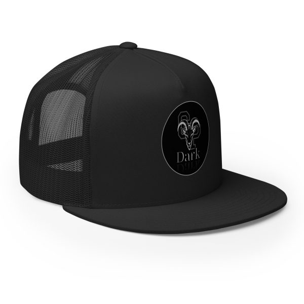 Goat Pen Dark Trucker Cap | DTG Printed - Image 12