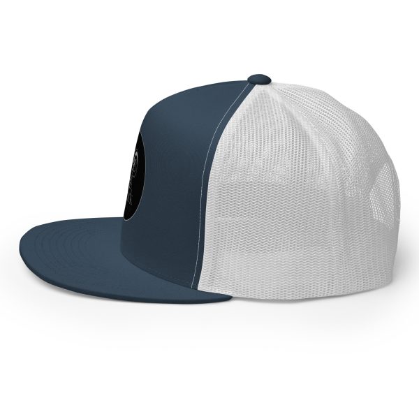 Goat Pen Dark Trucker Cap | DTG Printed - Image 15