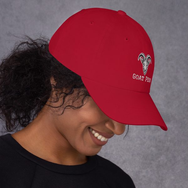 Goat Pen Capricorn Goat Head Logo Embroidered Dad Hats | Many Colors to Choose From - Image 9