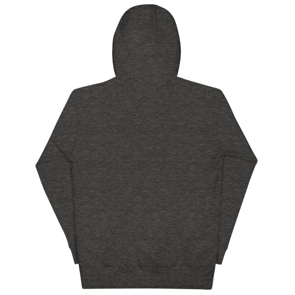 Goat Pen Podcast Logo Hoodie with American Flag on Right Sleeve - Image 8