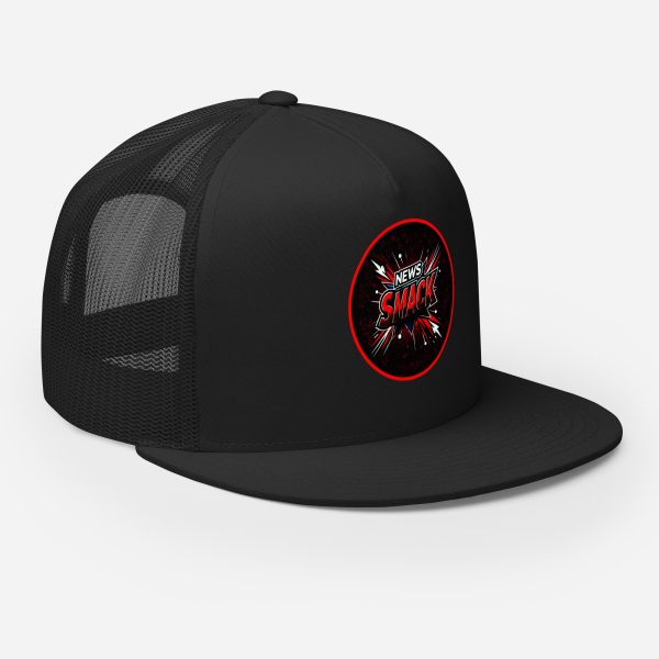 News Smack Logo Trucker Cap | DTG Printed - Image 17