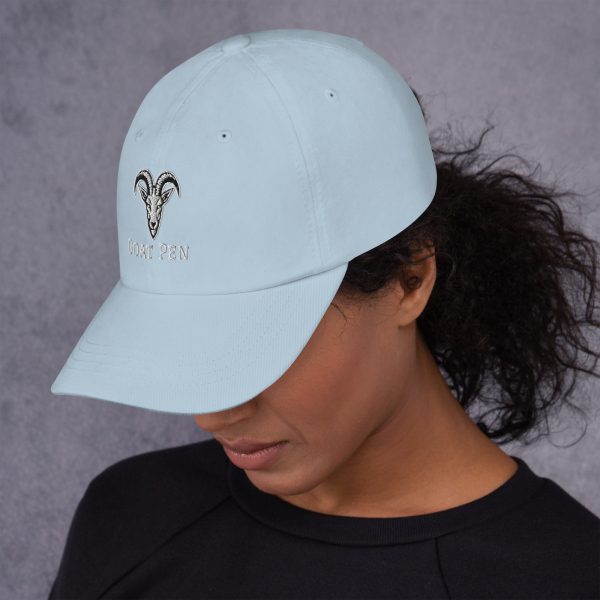 Goat Pen Capricorn Goat Head Logo Embroidered Dad Hats | Many Colors to Choose From - Image 28