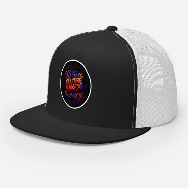 Culture Smack Logo Trucker Cap | DTG Printed - Image 7