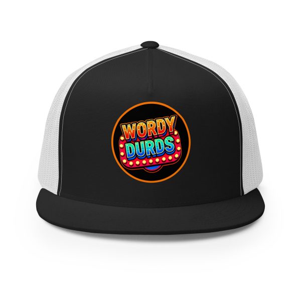Wordy Durds Game Logo Trucker Cap | DTG Printed