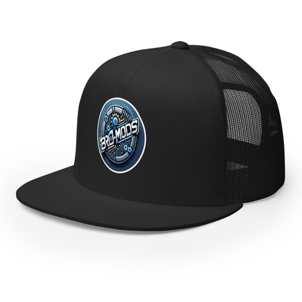Bro-Mods Logo Trucker Cap | DTG Printed - Image 37