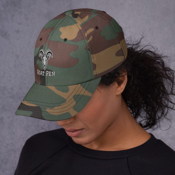 Goat Pen Capricorn Goat Head Logo Embroidered Dad Hats | Many Colors to Choose From - Image 16