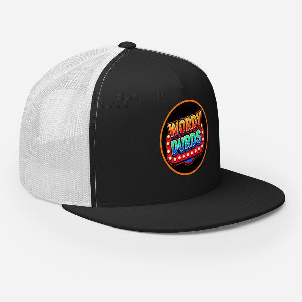 Wordy Durds Game Logo Trucker Cap | DTG Printed - Image 6