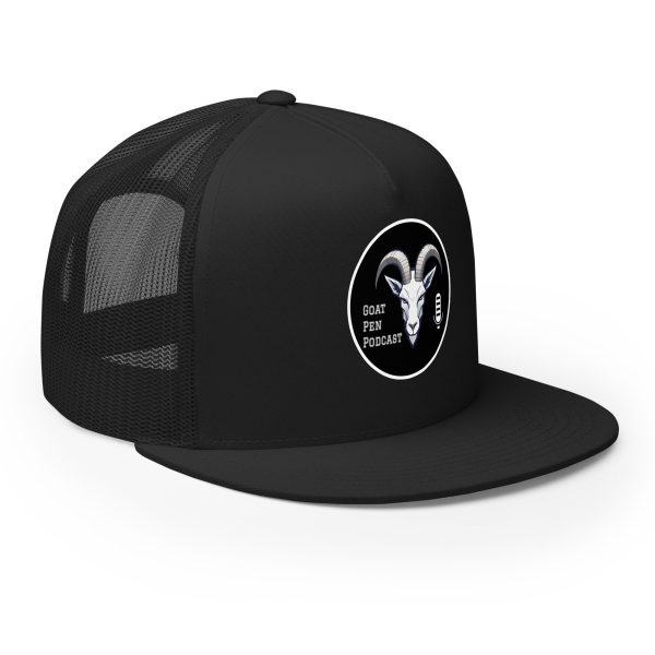 Goat Pen Podcast Logo Trucker Cap | DTG Printing - Image 22