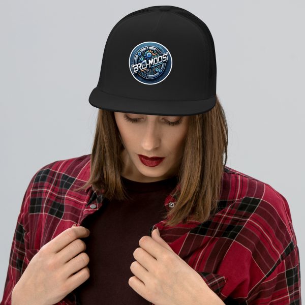 Bro-Mods Logo Trucker Cap | DTG Printed - Image 16