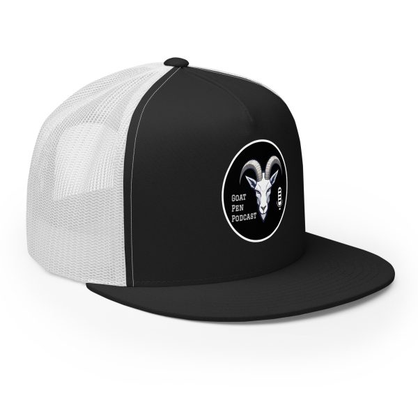 Goat Pen Podcast Logo Trucker Cap | DTG Printing - Image 16