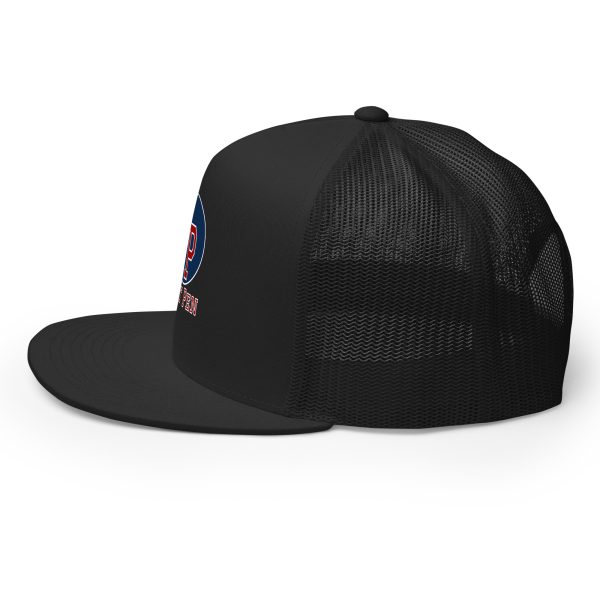 Goat Pen Classic Logo with No Goat Head Trucker Cap | DTG Printed - Image 9