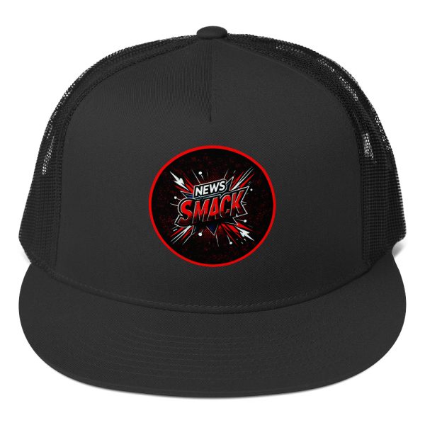 News Smack Logo Trucker Cap | DTG Printed - Image 23