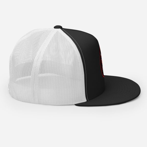 News Smack Logo Trucker Cap | DTG Printed - Image 7