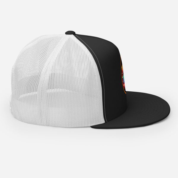 Wordy Durds Game Logo Trucker Cap | DTG Printed - Image 7