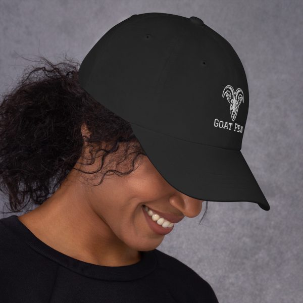 Goat Pen Capricorn Goat Head Logo Embroidered Dad Hats | Many Colors to Choose From - Image 3