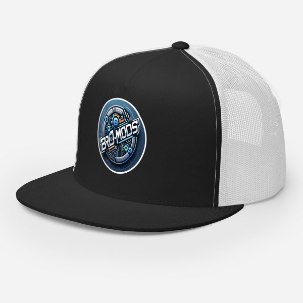 Bro-Mods Logo Trucker Cap | DTG Printed - Image 7