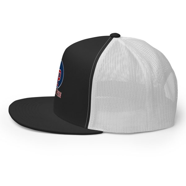 Goat Pen Classic Logo with No Goat Head Trucker Cap | DTG Printed - Image 3
