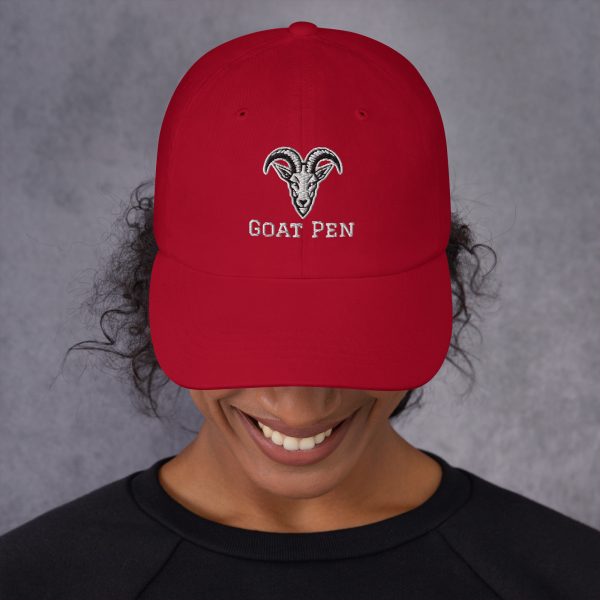 Goat Pen Capricorn Goat Head Logo Embroidered Dad Hats | Many Colors to Choose From - Image 7