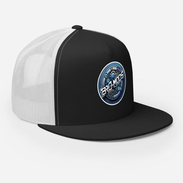 Bro-Mods Logo Trucker Cap | DTG Printed - Image 9