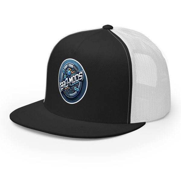 Bro-Mods Logo Trucker Cap | DTG Printed - Image 26