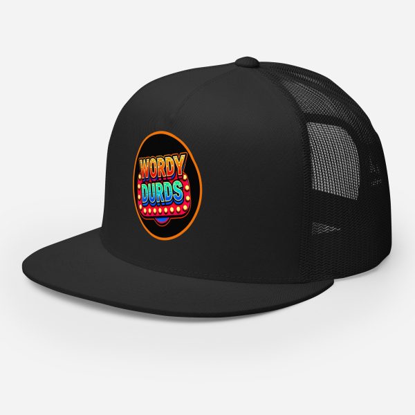 Wordy Durds Game Logo Trucker Cap | DTG Printed - Image 20
