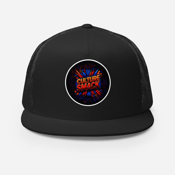 Culture Smack Logo Trucker Cap | DTG Printed - Image 21