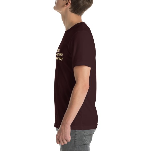 Goat Propulsion Laboratory Logo T-Shirt with American Flag on Right Sleeve - Image 21