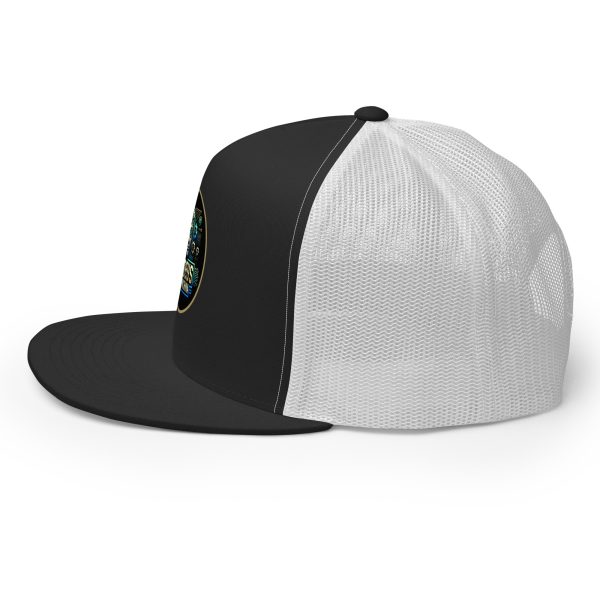 Dudeus Ex Machina Logo Trucker Cap | DTG Printed - Image 11
