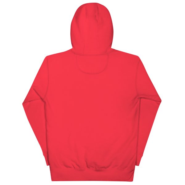 Goat Pen Podcast Logo Hoodie with American Flag on Right Sleeve - Image 18