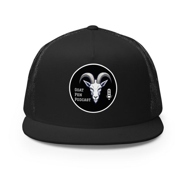 Goat Pen Podcast Logo Trucker Cap | DTG Printing - Image 17