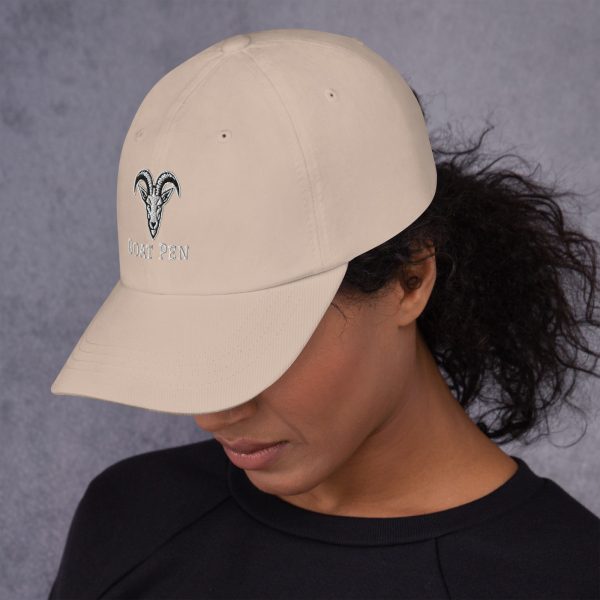 Goat Pen Capricorn Goat Head Logo Embroidered Dad Hats | Many Colors to Choose From - Image 22