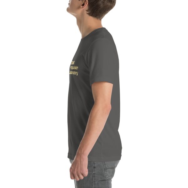 Goat Propulsion Laboratory Logo T-Shirt with American Flag on Right Sleeve - Image 57