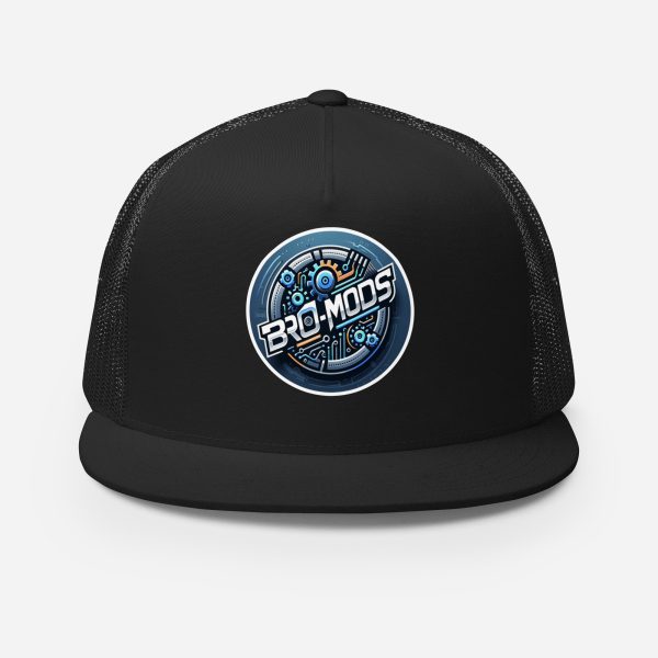 Bro-Mods Logo Trucker Cap | DTG Printed - Image 20
