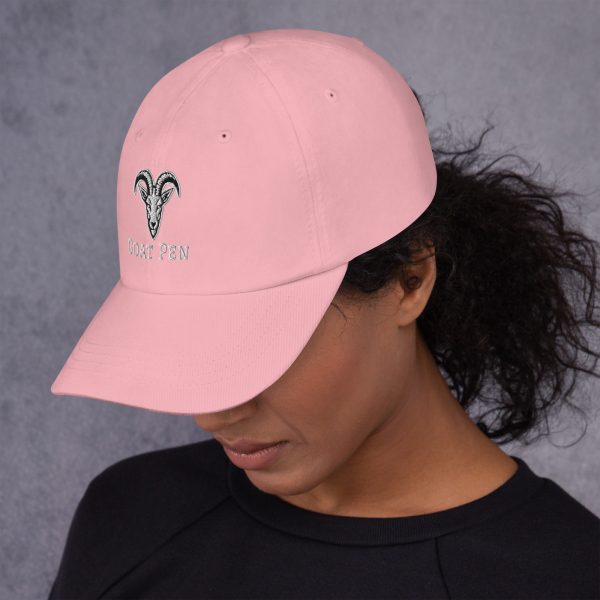 Goat Pen Capricorn Goat Head Logo Embroidered Dad Hats | Many Colors to Choose From - Image 25