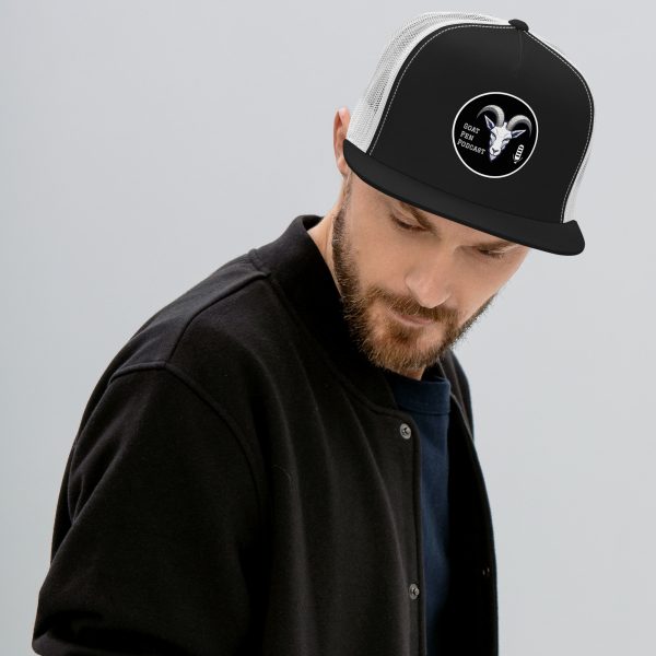 Goat Pen Podcast Logo Trucker Cap | DTG Printing - Image 5