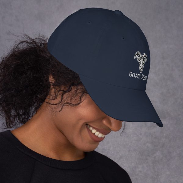 Goat Pen Capricorn Goat Head Logo Embroidered Dad Hats | Many Colors to Choose From - Image 6