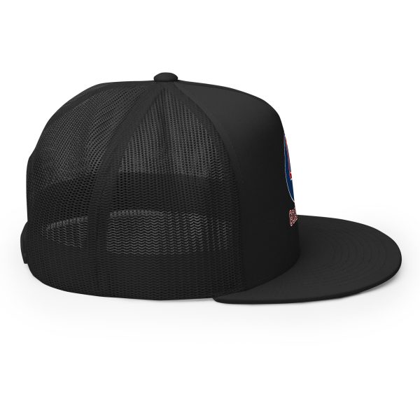 Goat Pen Classic Logo with Goat Head Trucker Cap | DTG Printed - Image 11
