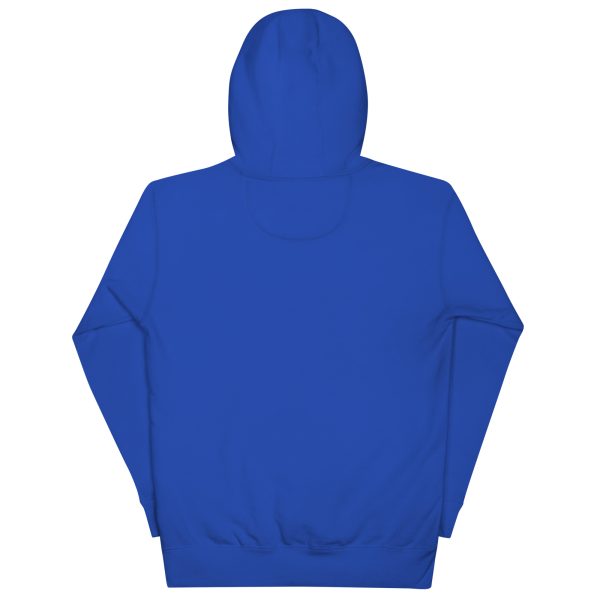 Goat Pen Podcast Logo Hoodie with American Flag on Right Sleeve - Image 12