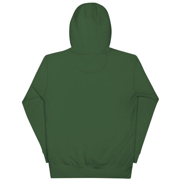 Goat Pen Podcast Logo Hoodie with American Flag on Right Sleeve - Image 14
