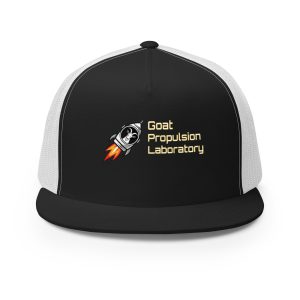 Goat Propulsion Laboratory Classic Logo Trucker Cap | DTG Printed