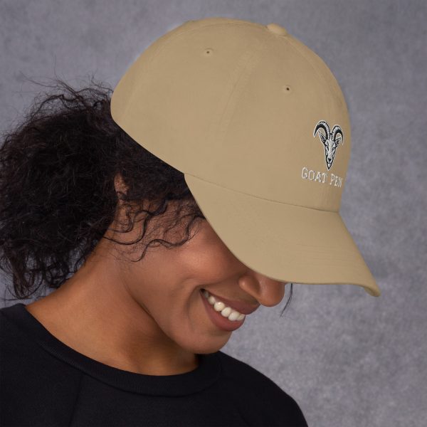 Goat Pen Capricorn Goat Head Logo Embroidered Dad Hats | Many Colors to Choose From - Image 20