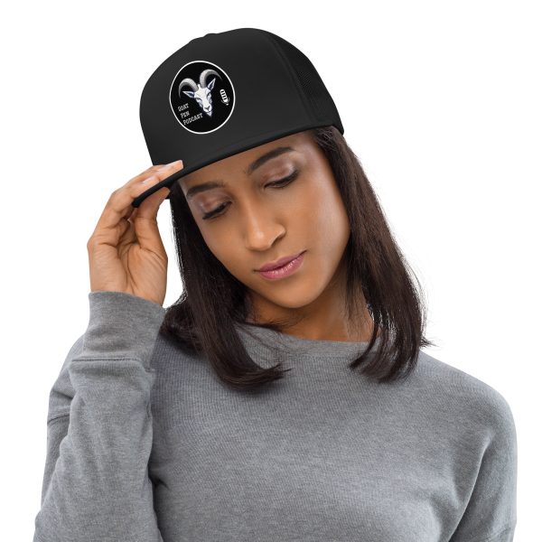 Goat Pen Podcast Logo Trucker Cap | DTG Printing - Image 8