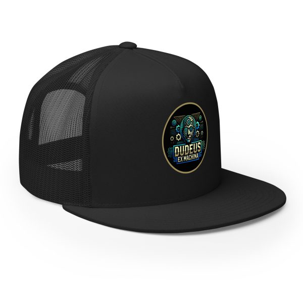 Dudeus Ex Machina Logo Trucker Cap | DTG Printed - Image 20
