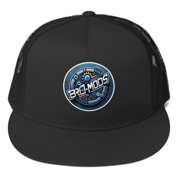 Bro-Mods Logo Trucker Cap | DTG Printed - Image 21