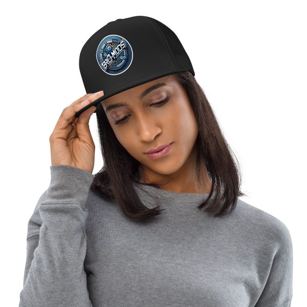 Bro-Mods Logo Trucker Cap | DTG Printed - Image 15
