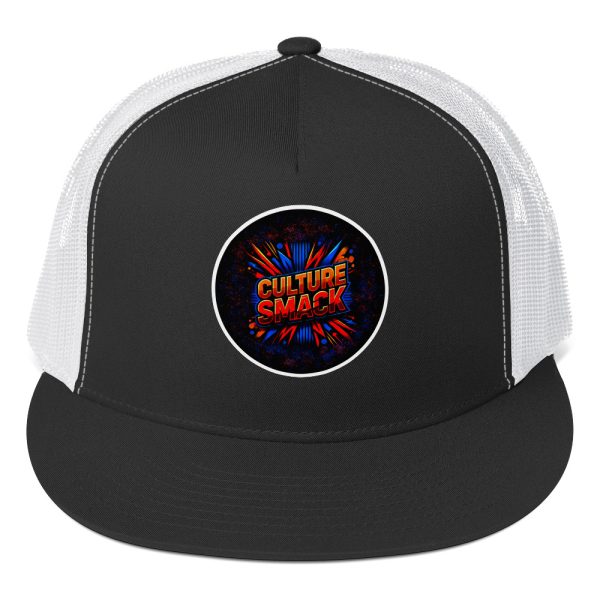 Culture Smack Logo Trucker Cap | DTG Printed - Image 12