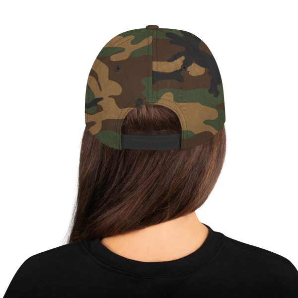 Goat Pen Classic Capricorn Goat Head Logo Snapback Flat Brimmed Cap | Embroidered | Many colors to choose from. - Image 50