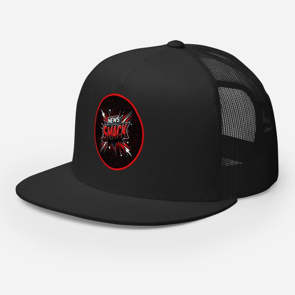 News Smack Logo Trucker Cap | DTG Printed - Image 20